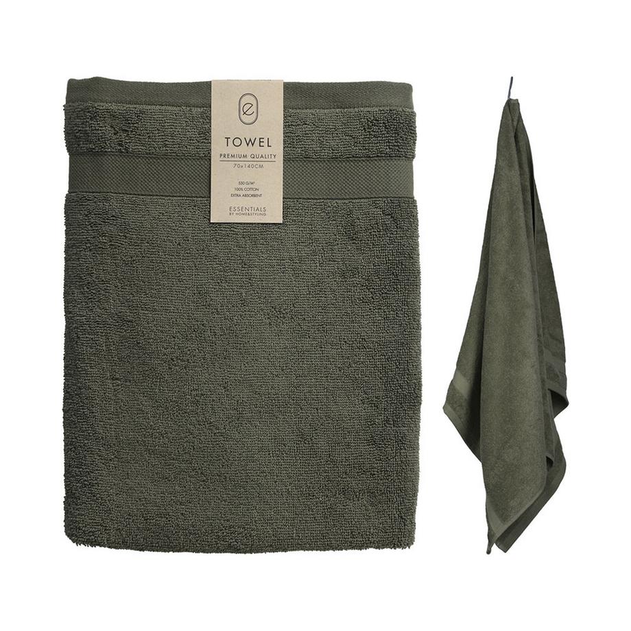 FS-STAR Dusch-/Handtuch 70x140cm dunkelgrün  