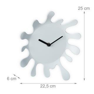 B2X Orologio da parete bianco Color Blob  