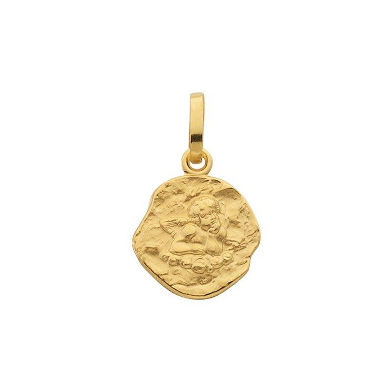 Image of Anhänger Schutzengel Gelbgold 750, 16x10mm Damen Gelbgold ONE SIZE