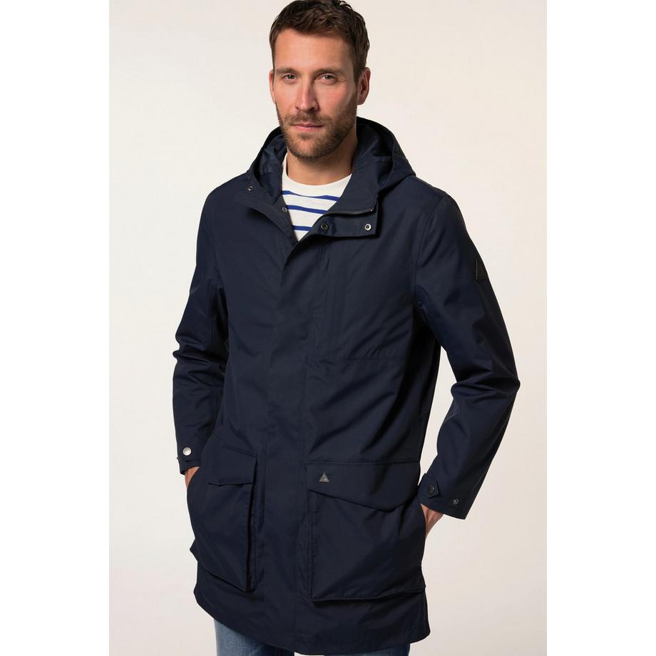 JP1880 Impermeabile idrorepellente cappuccio materiali riciclati  