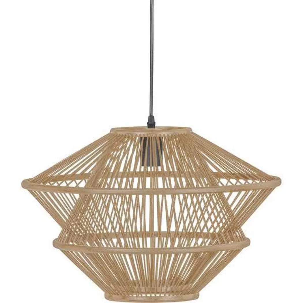 mutoni – Hängelampe Bamboo natur, One Size, Braun