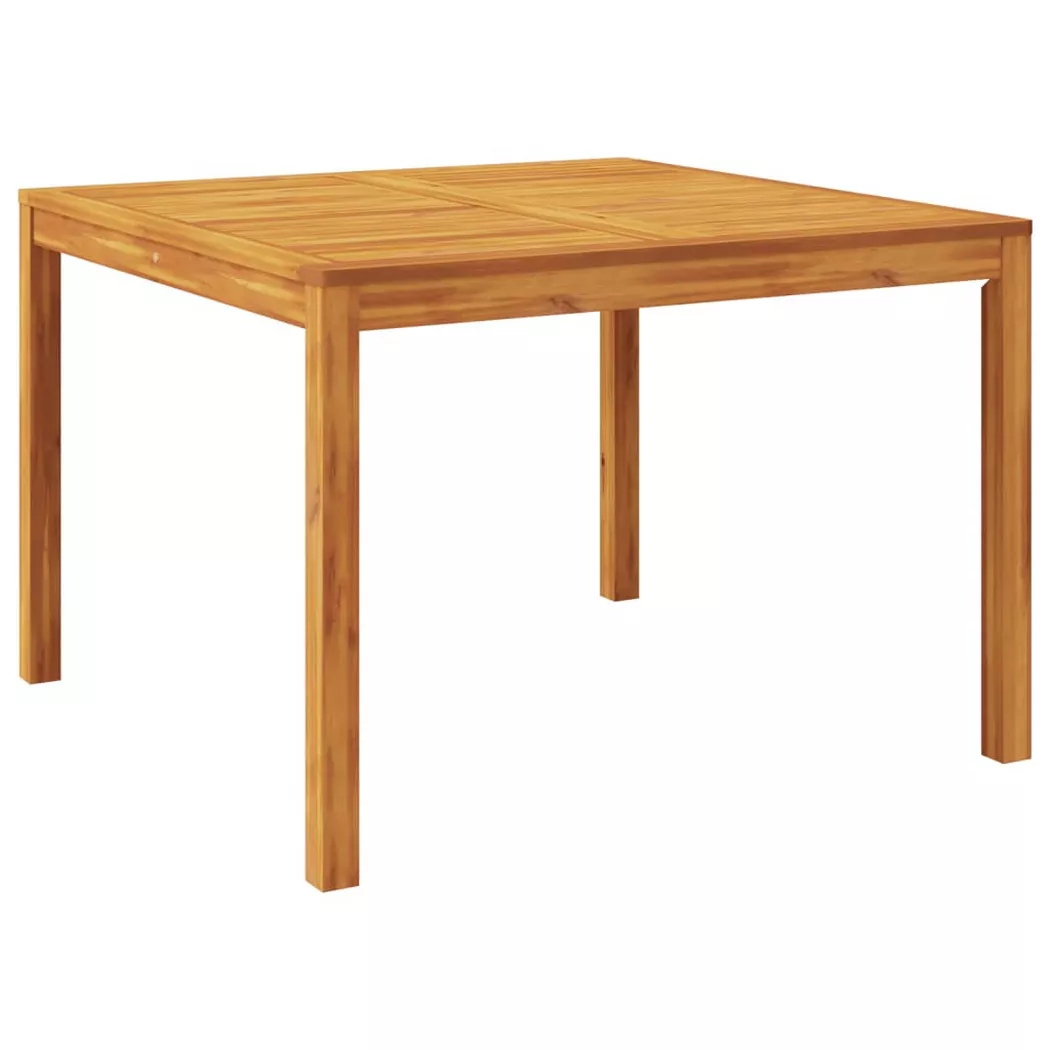 VidaXL - Table à manger bois d'acacia, One Size, Marron