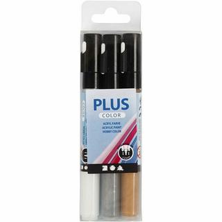 Creativ Company  Creativ Company 39892 evidenziatore 3 pz Oro, Argento, Bianco 