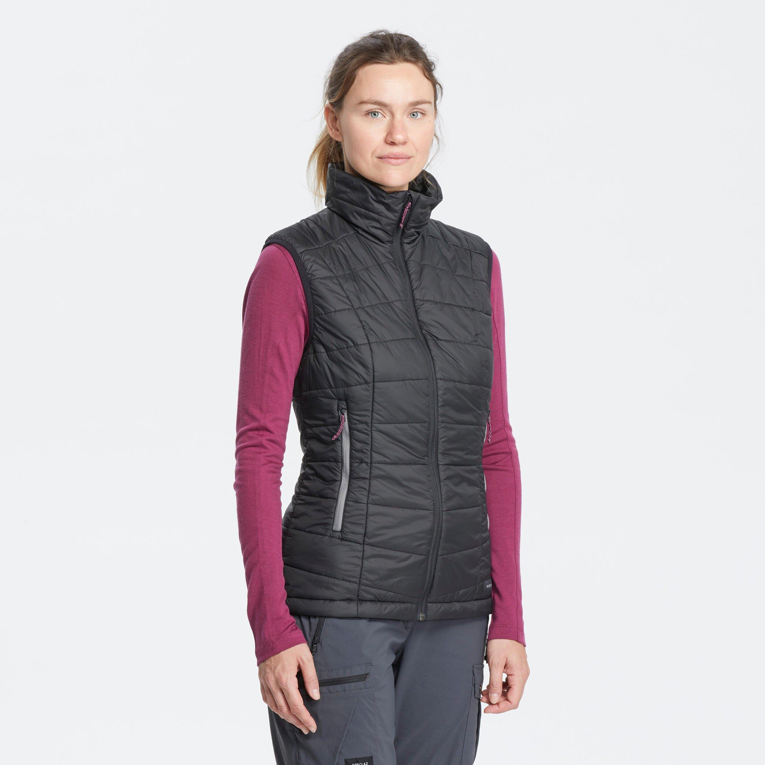 Image of Wattierte Jacke - Trek100 Damen Schwarz Leicht L