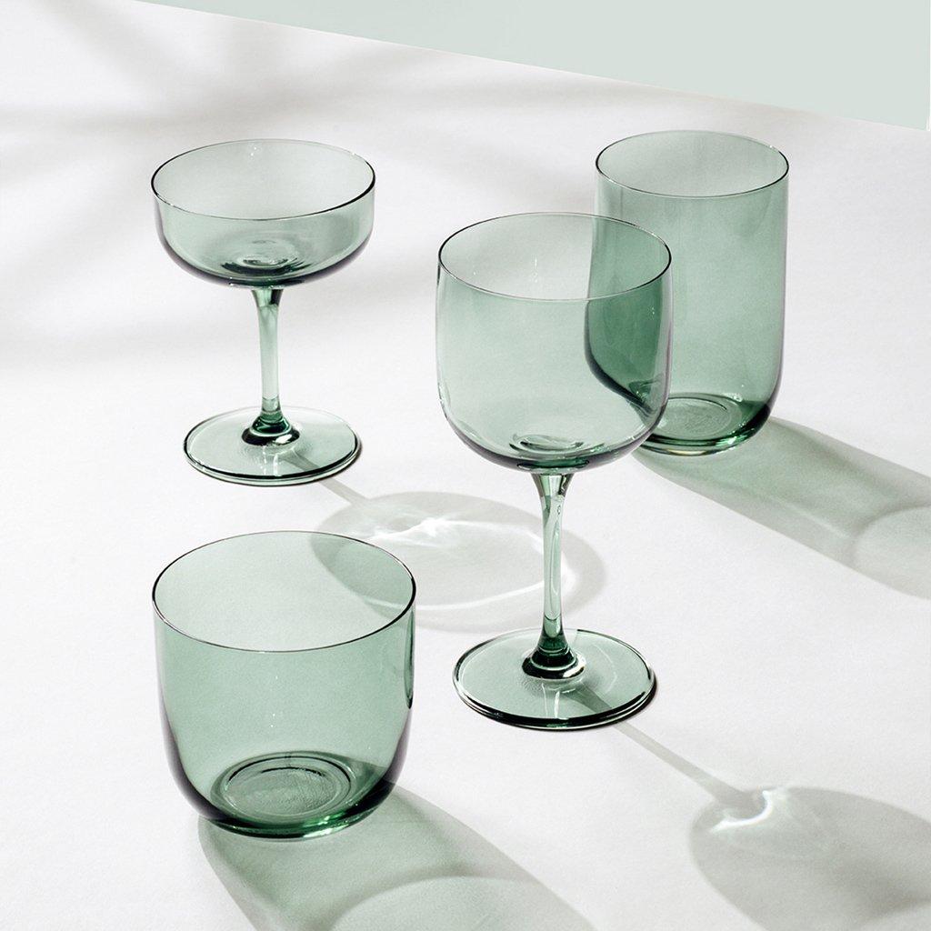like. by Villeroy & Boch Wasserglas, Set 2tlg Like Sage  