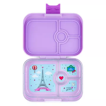 Yumbox Panino (4 Unterteilungen) Lulu Violett Paris Znüni Lunchbox