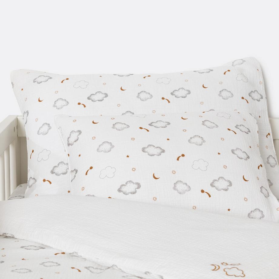 La Redoute Intérieurs Fodera per cuscino neonato in garza di cotone  