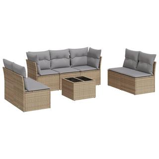 VidaXL Garten sofagarnitur poly-rattan  