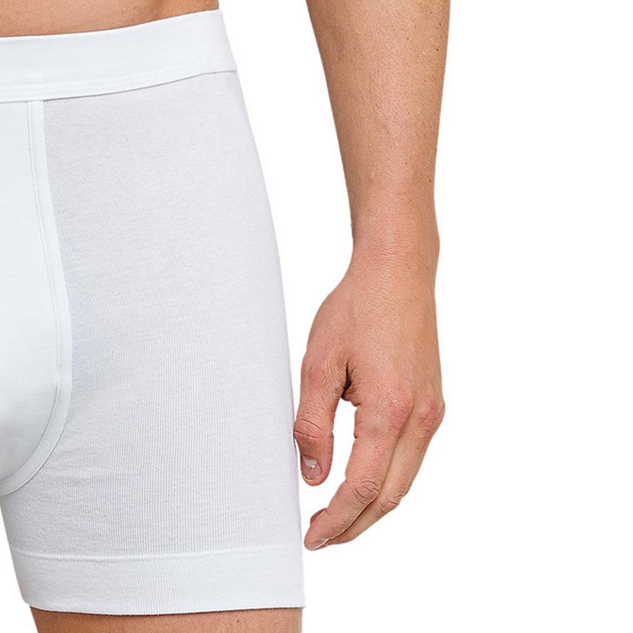 Schiesser Essentials Feinripp confezione da 5 Long Shorts  