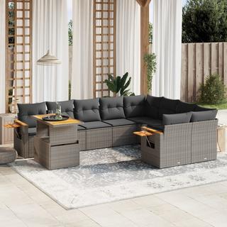 VidaXL Garten sofagarnitur poly-rattan  