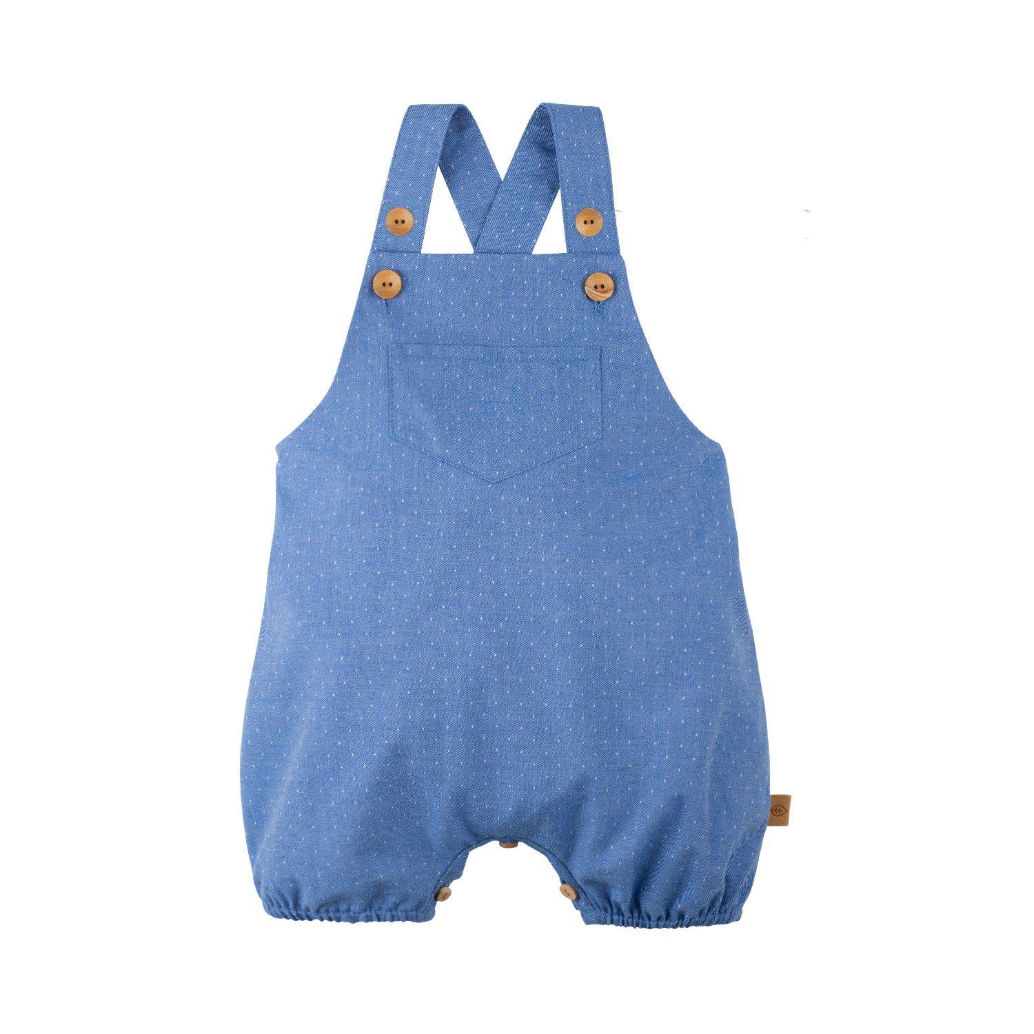 Image of Baby Latzhose Unisex Blau 74