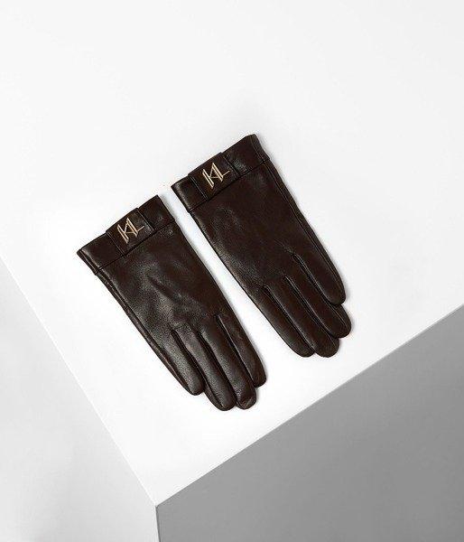 Image of Saddle Glove-l Damen Braun L