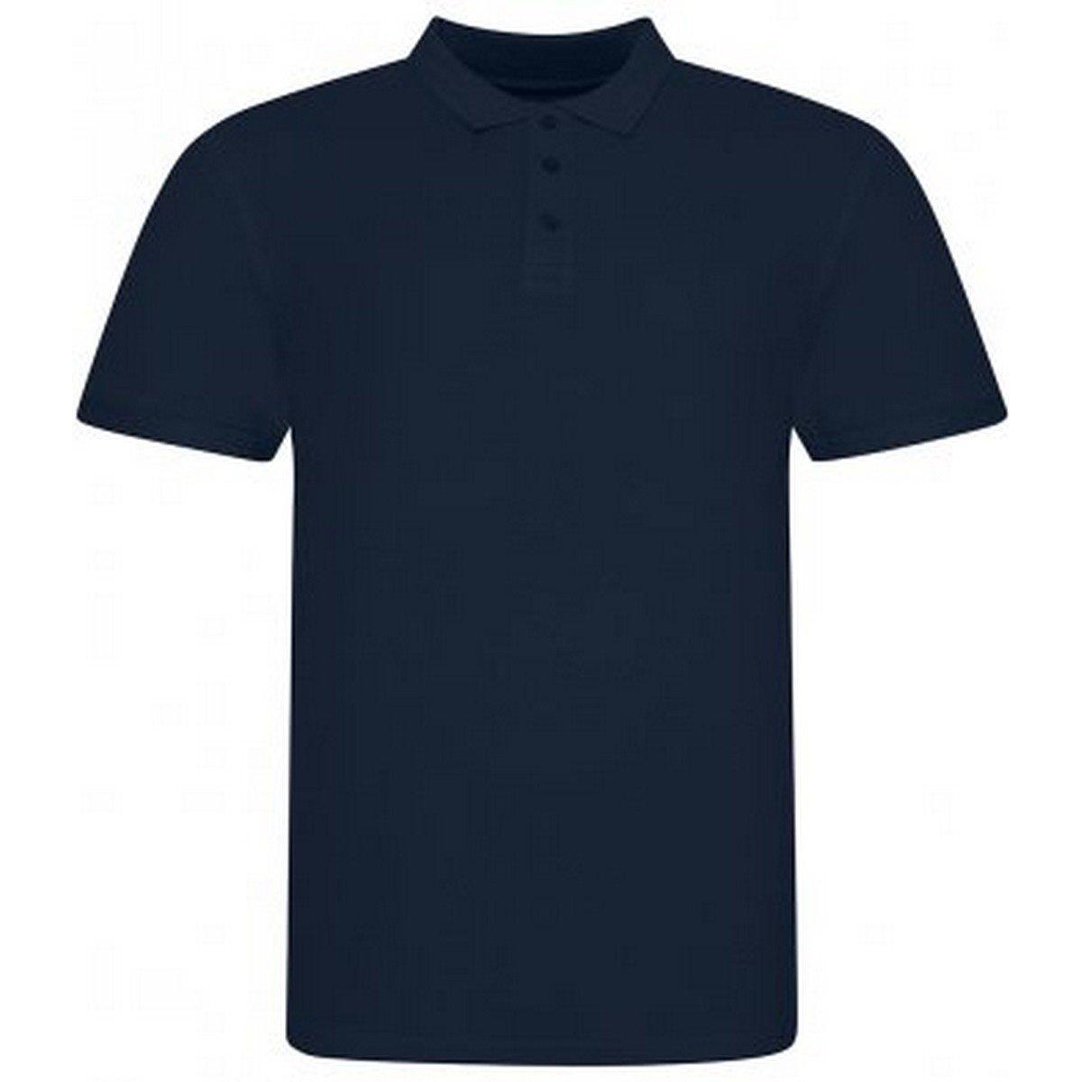 Image of Polo Shirt Pique Herren Marine M
