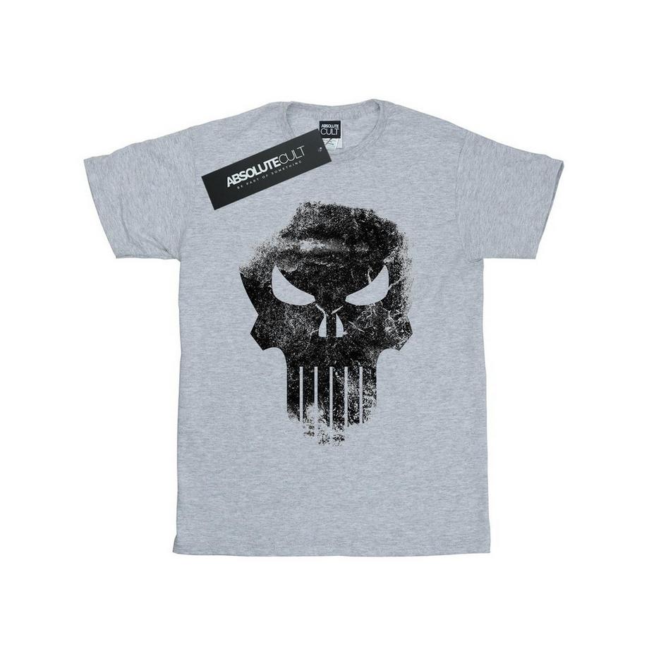The Punisher Distrressed Skull TShirt