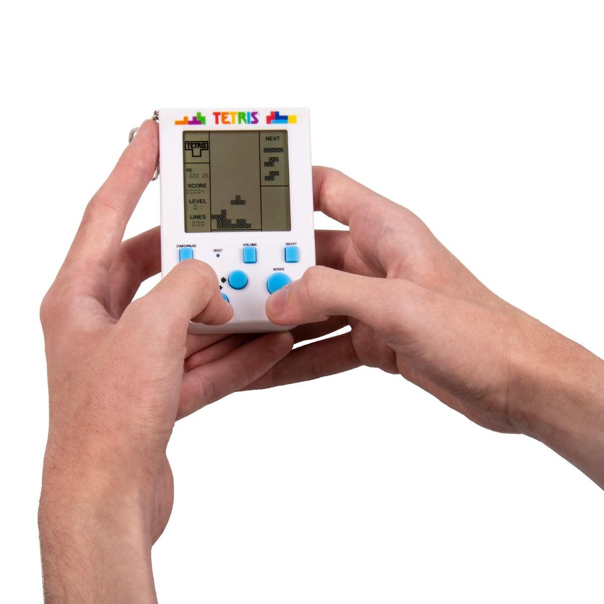 Tetris  Tetris Mini Retro Handheld Videospiel-Schlüsselanhänger 