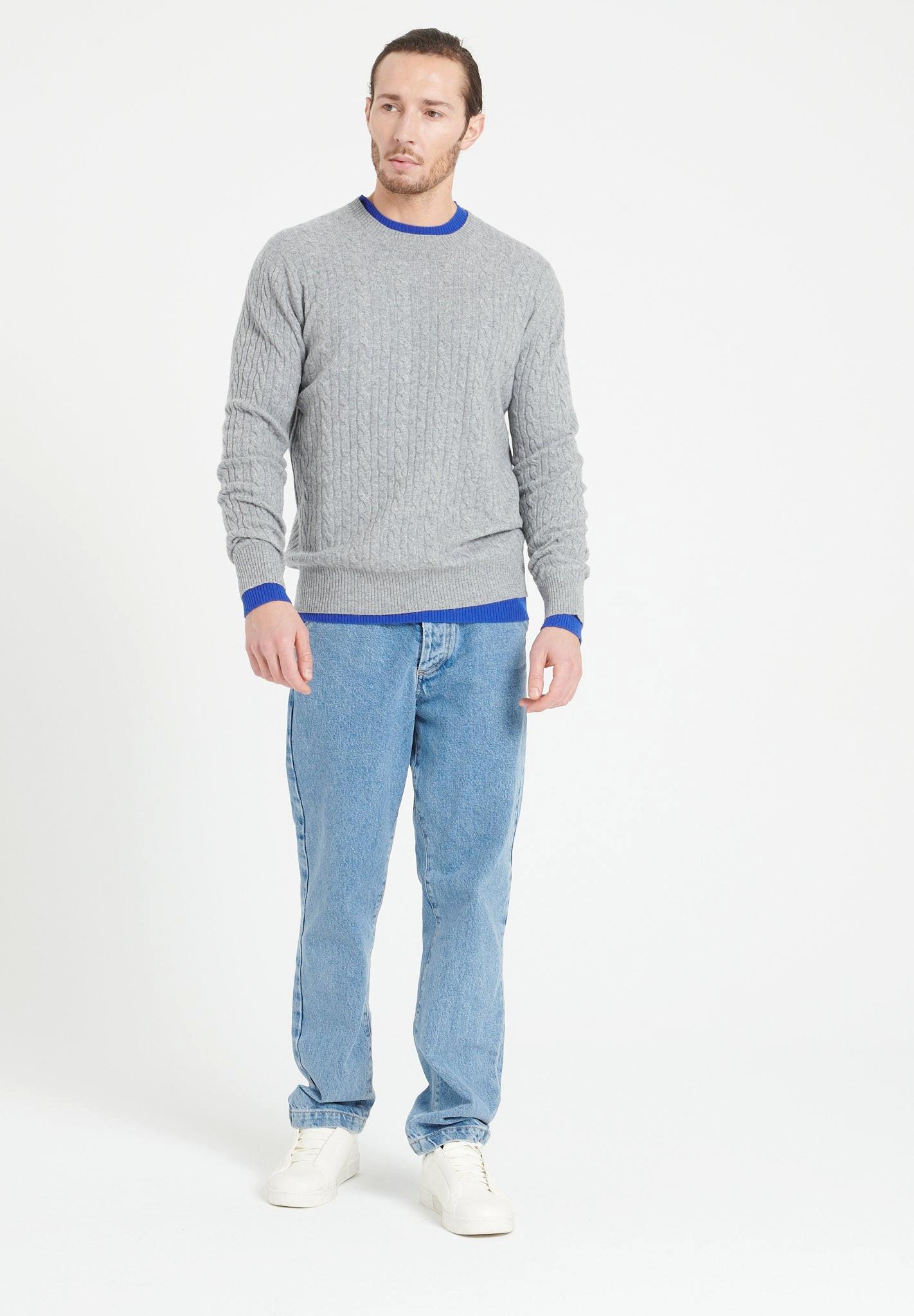 Studio Cashmere8  ZACH 5 Pull col rond - 100% cachemire 