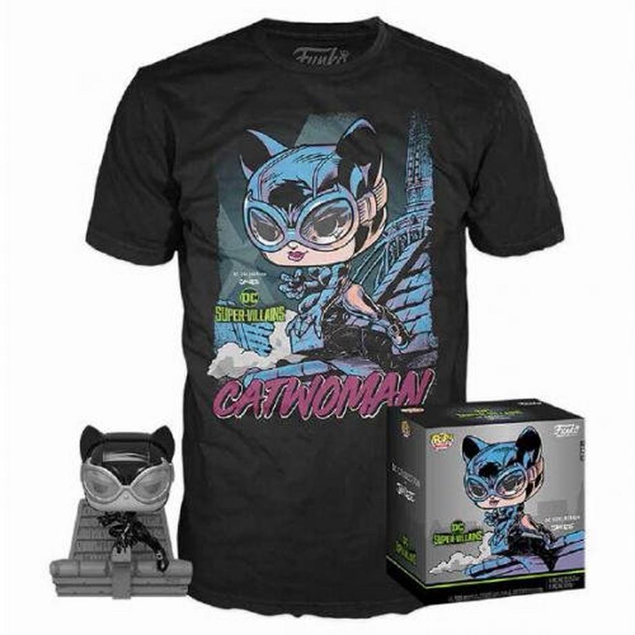 Funko  Funko Pop ! DC : Catwoman by Jim Lee + T-shirt (XL) PTF 