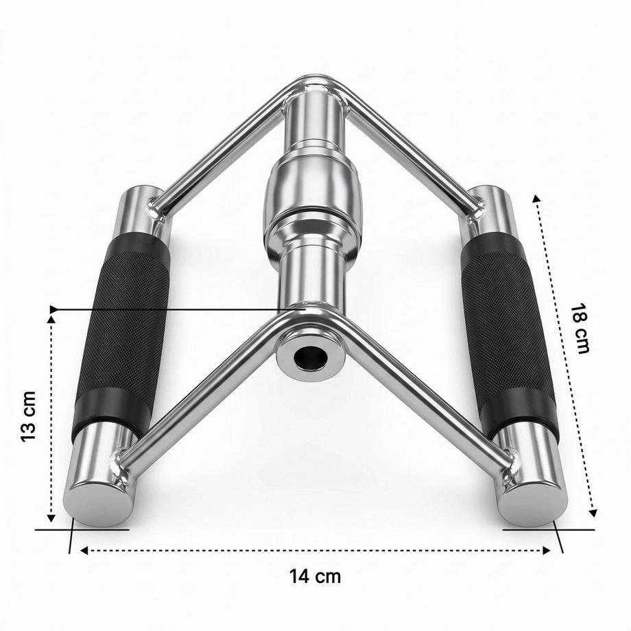 TWHEELS  Kabelzug-Aufsatz Set (4-teilig) für den Fitness Seilzugturm Set – 4-teiliges Zubehörpaket für deinen Fitness-Turm 