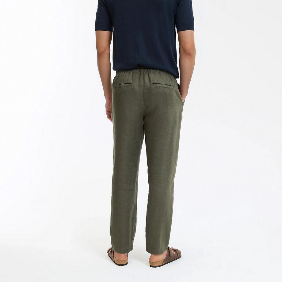 La Redoute Collections Leinen Straight Leg Hose  