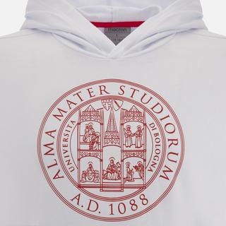 macron  felpa con cappuccio université de bologne merch cc 