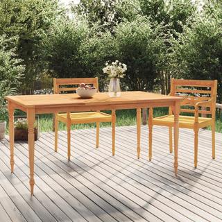 VidaXL tavolo batavia Teak riciclato  