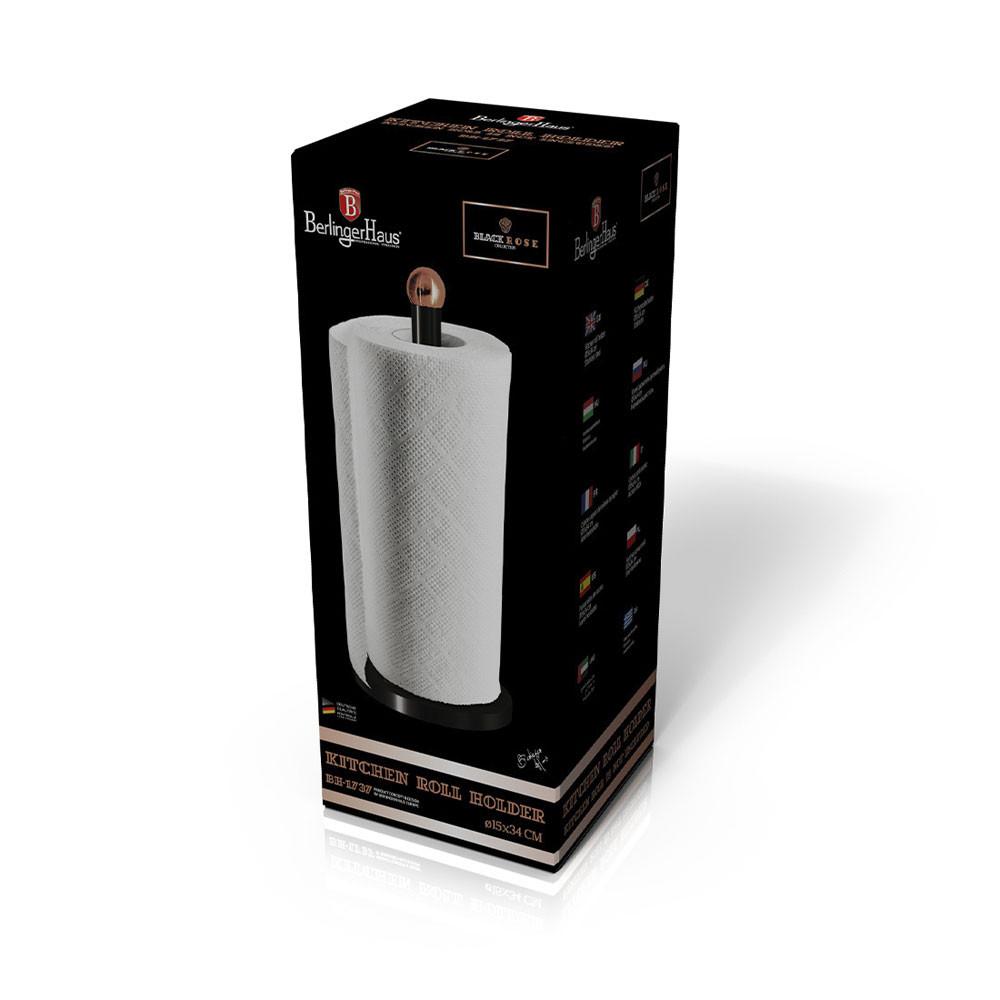 Berlinger Küchenrollenhalter Black Rose Collection  