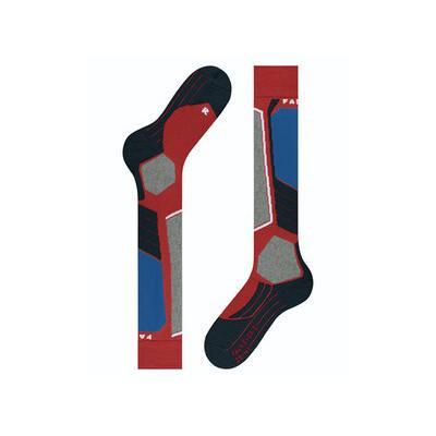 Image of Socken Sk2 Mi-bas Herren Dunkelrot 46-48