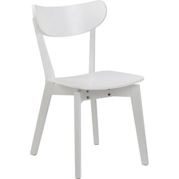 Chaise de salle à manger Melrose bois blanc (1 pièce)