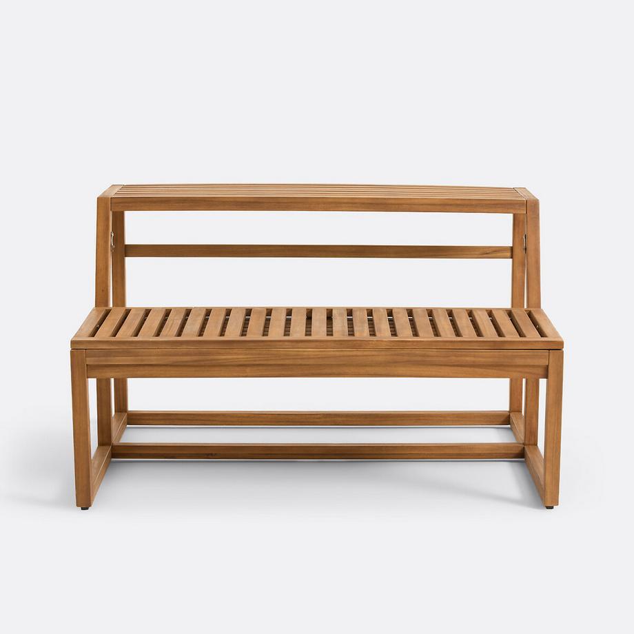 La Redoute Intérieurs Banc-table de jardin en acacia massif  