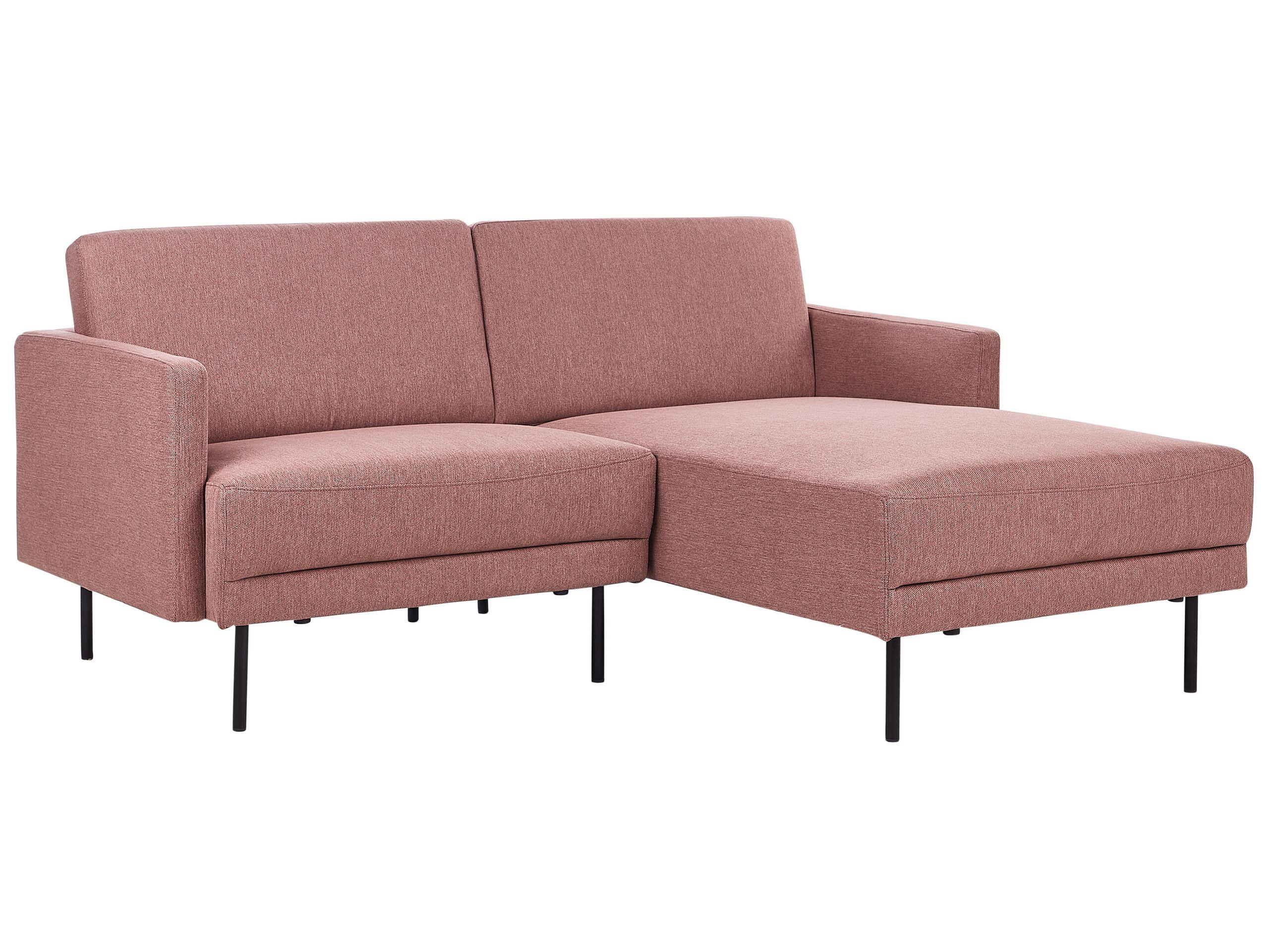 Beliani Ecksofa aus Polyester Modern BREDA  