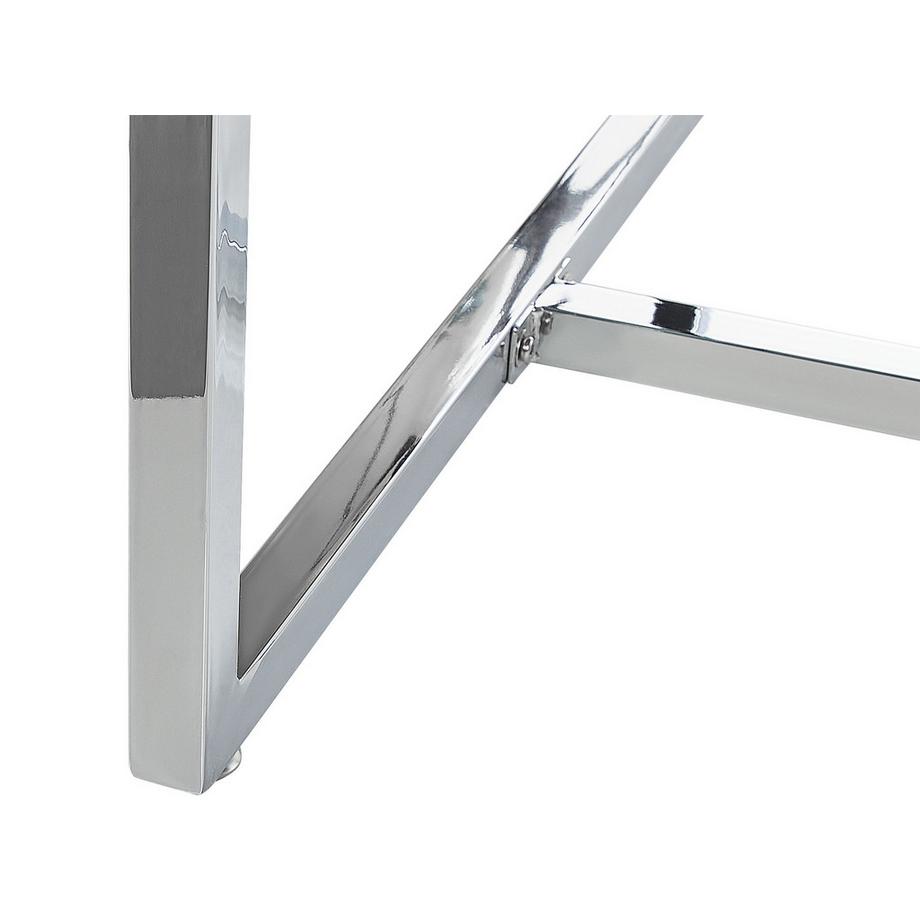 Beliani Esstisch aus Sicherheitsglas Modern ENVIA  