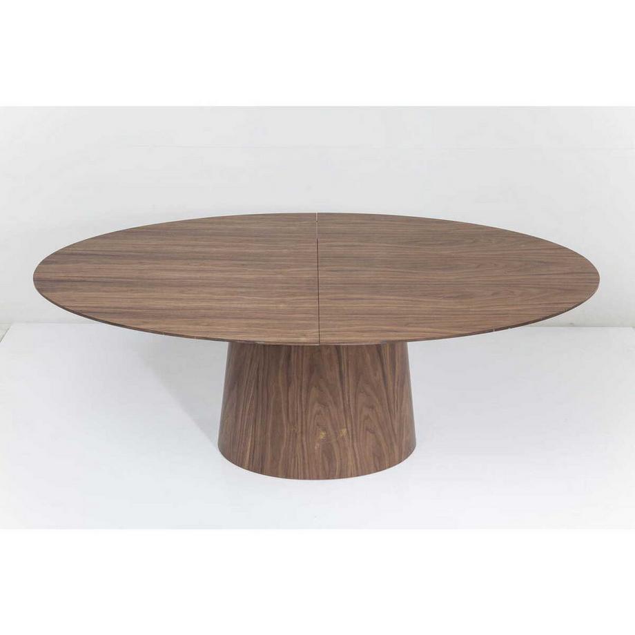 KARE Design Table à rallonge Benvenuto Walnut 200(50)x110cm  