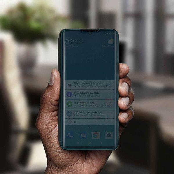 Avizar  Spiegelhülle Xiaomi Mi Note 10 Schwarz 