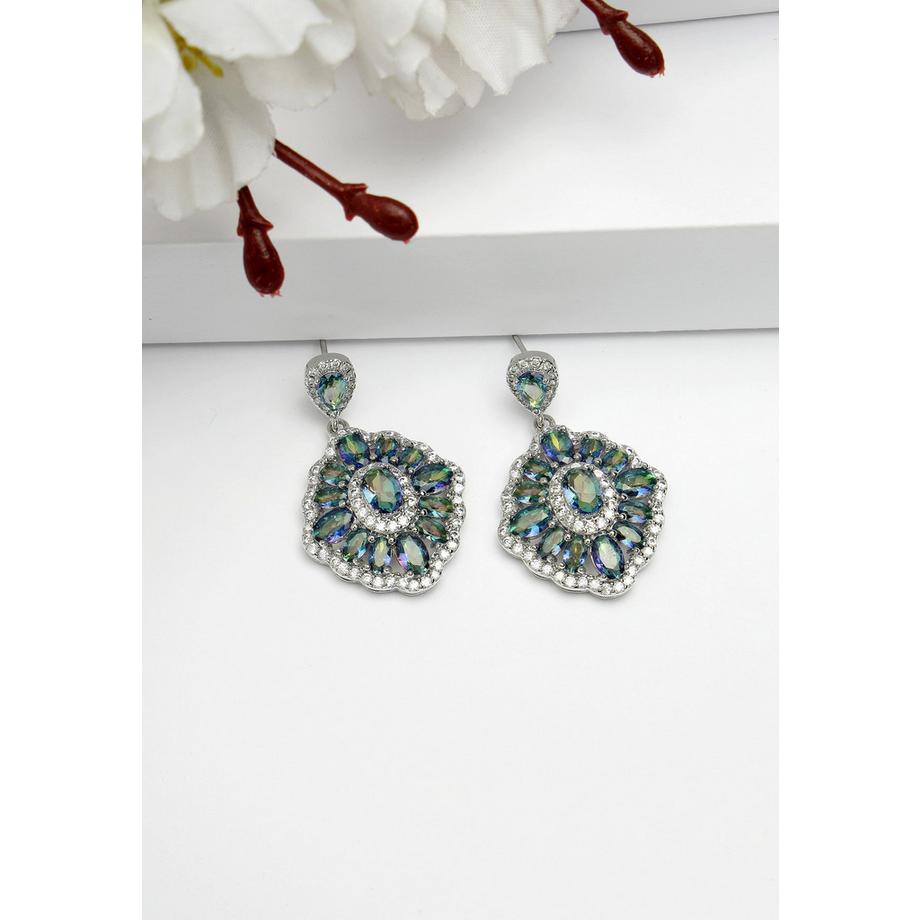 AVANT-GARDE PARIS  Diva Kollektion Elegante Zirkonia-Tropfenohrringe 