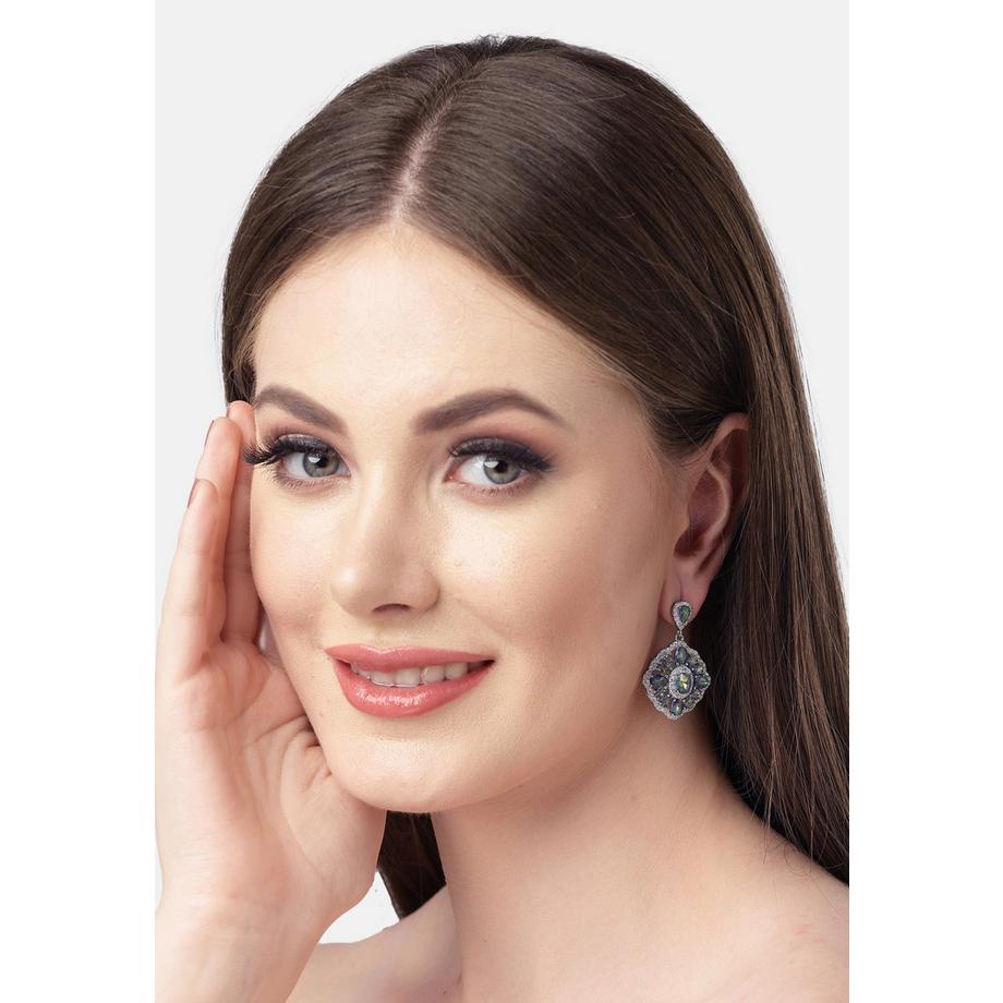 AVANT-GARDE PARIS  Diva Kollektion Elegante Zirkonia-Tropfenohrringe 