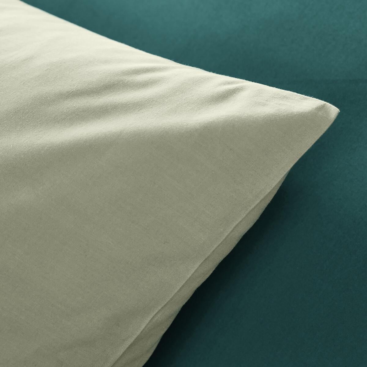 La Redoute Intérieurs Housse de couette unie percale coton bio Scenario  