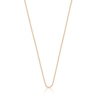 MUAU Schmuck  Collier Venezianer Rotgold 750, 1mm, 60cm 