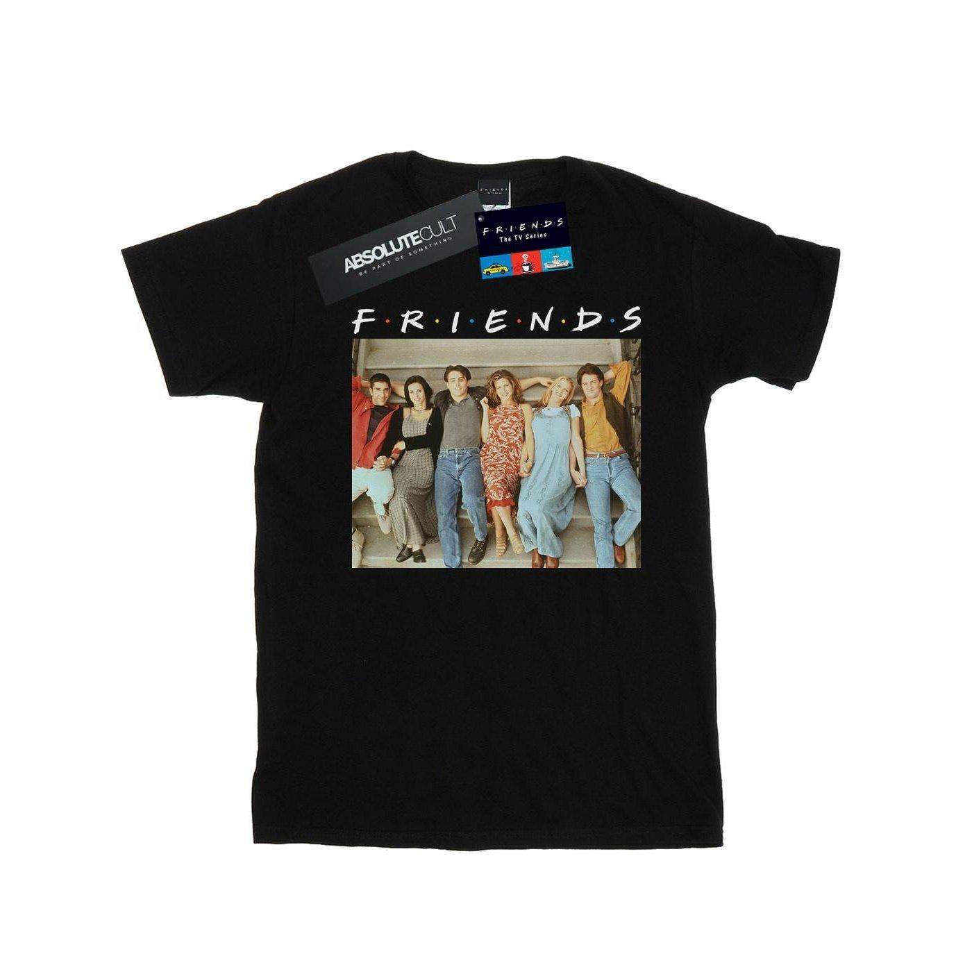 Image of Group Photo Stairs Tshirt Damen Schwarz M