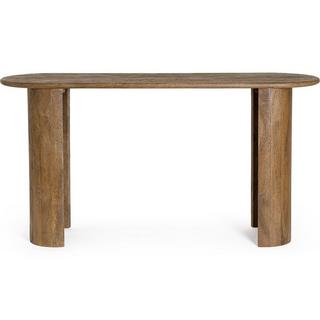 mutoni Table console Orlando ovale marron  