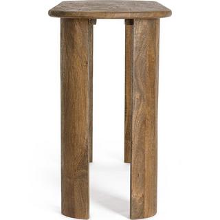 mutoni Table console Orlando ovale marron  