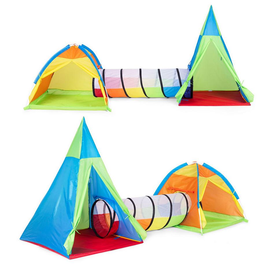 MST  Tenda per bambini Parco giochi 3 in 1 igloo tipi tunnel IPLAY 