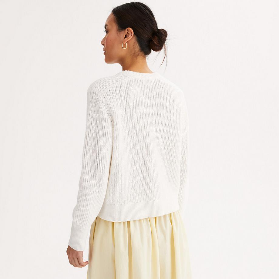 La Redoute Collections Rundhals Strickjacke  
