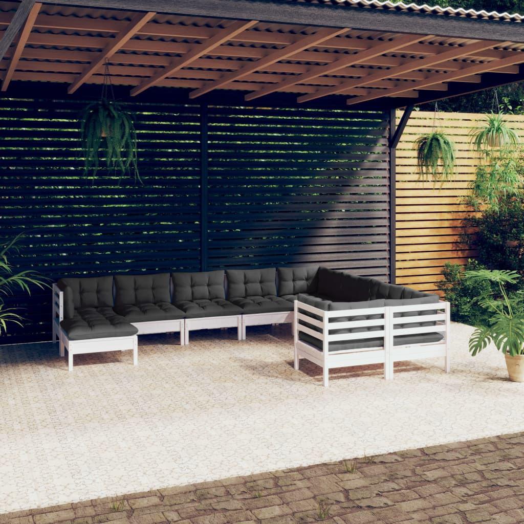 VidaXL Garten-lounge-set kiefernholz  