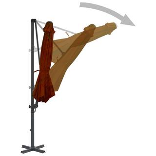 VidaXL Parasol en porte-à-faux  