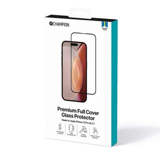 Champion  Protecteur d'écran iPhone 15 Pro Noir 