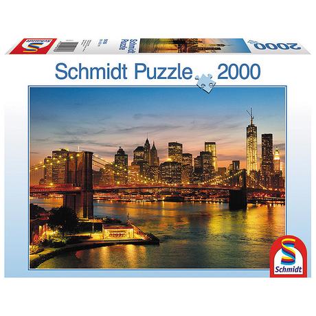 Schmidt Spiele  Schmidt Spiele New York Jeu de puzzle 2000 pièce(s) 