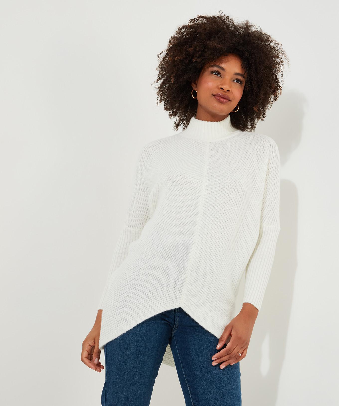 Joe Browns  Batwing-Pullover mit asymmetrischem Saum 