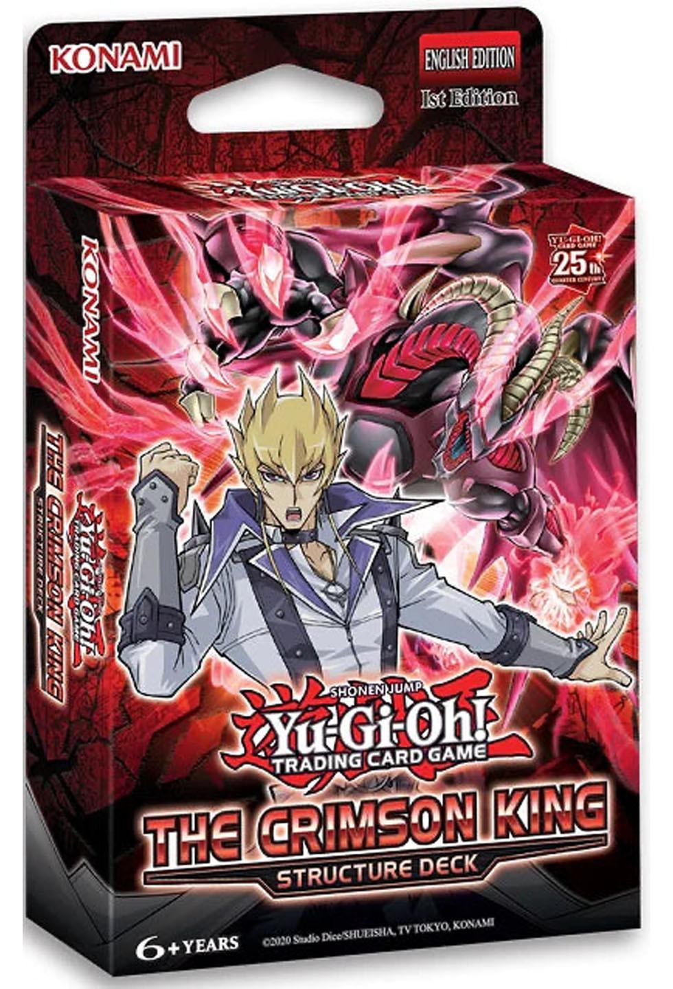 Yu-Gi-Oh!  Structure Deck: The Crimson King Jack Atlas - 1. Auflage  - EN 