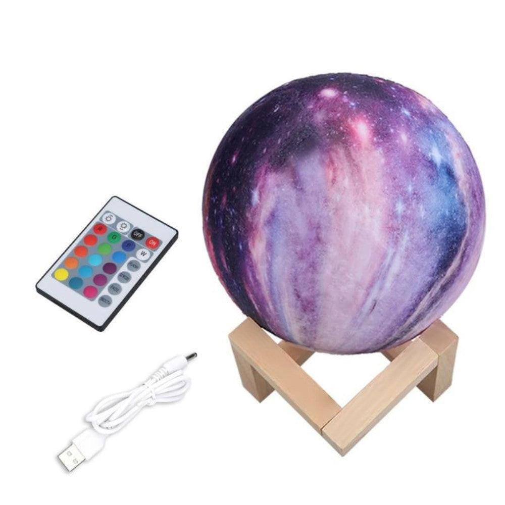 Cover-Discount Lampe lunaire LED multicolore 3D 8CM Univers  