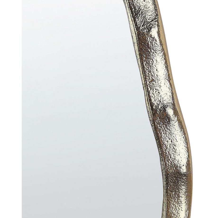 Beliani Wandspiegel aus Aluminium Retro DAMOH  